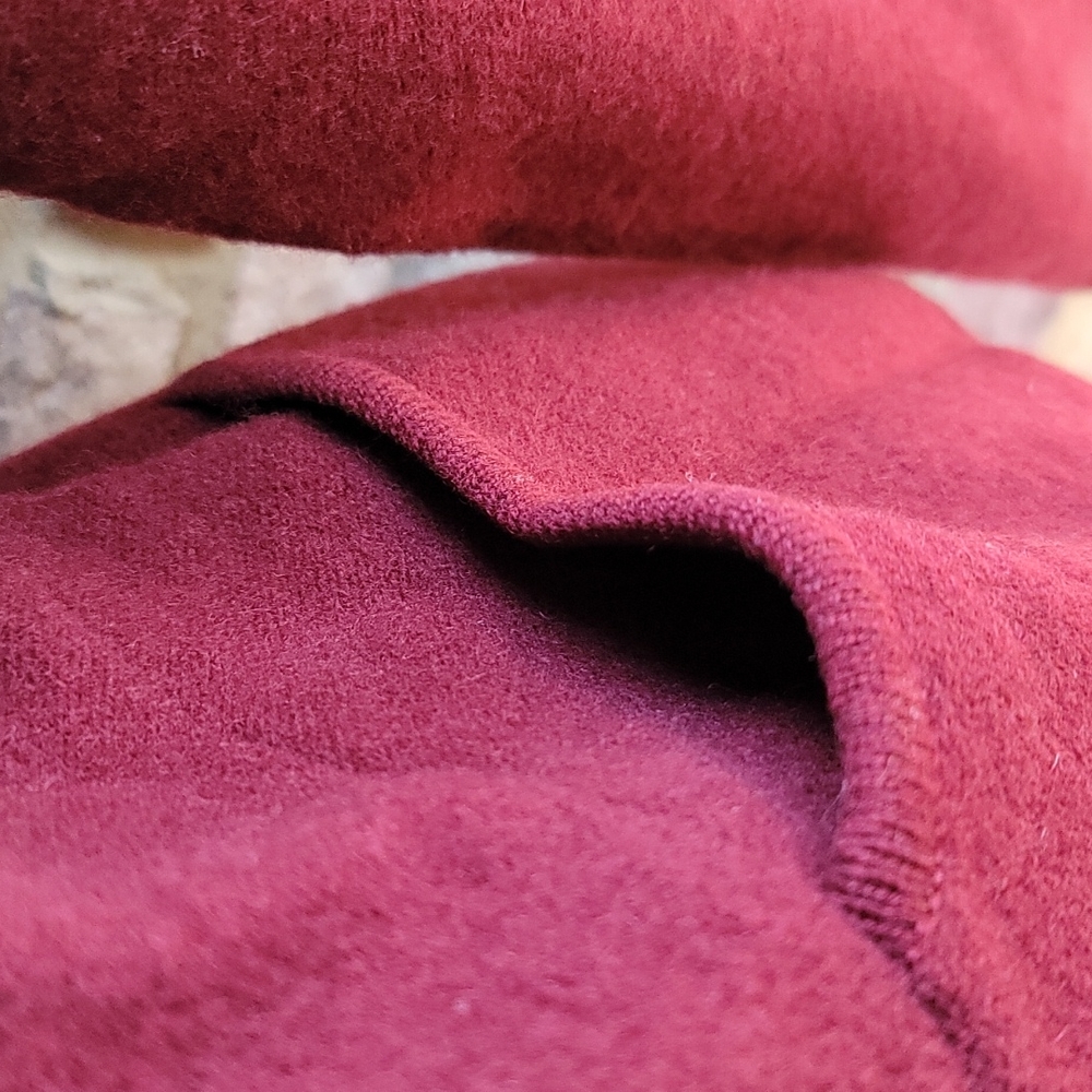 Pendleton Burgundy Lambswool Button Up Cardigan S… - image 7